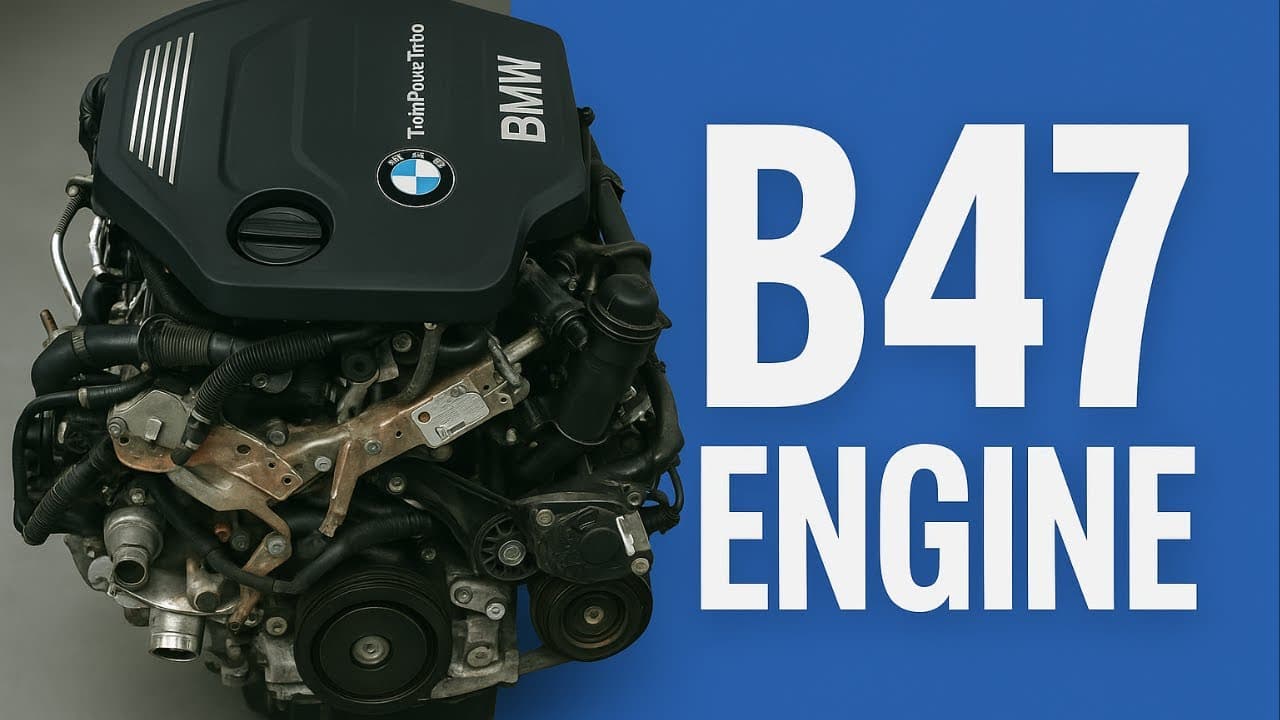 Everything You Need to Know About BMW's B47 Diesel Engine